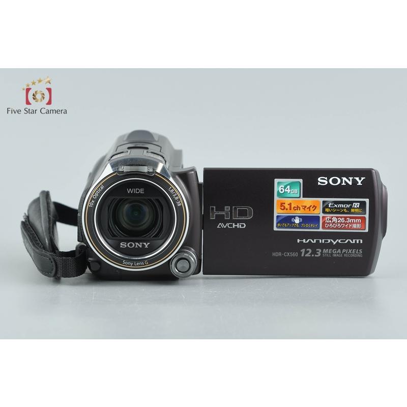 SONY（ソニー） 【中古】SONY ハンディカム HDR-CX560V ブラウン