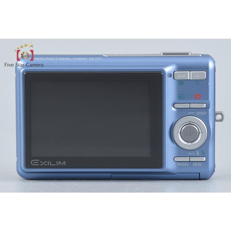 CASIO（カシオ） 【中古】Casio EXILIM EX-Z77 ブルー コンパクト