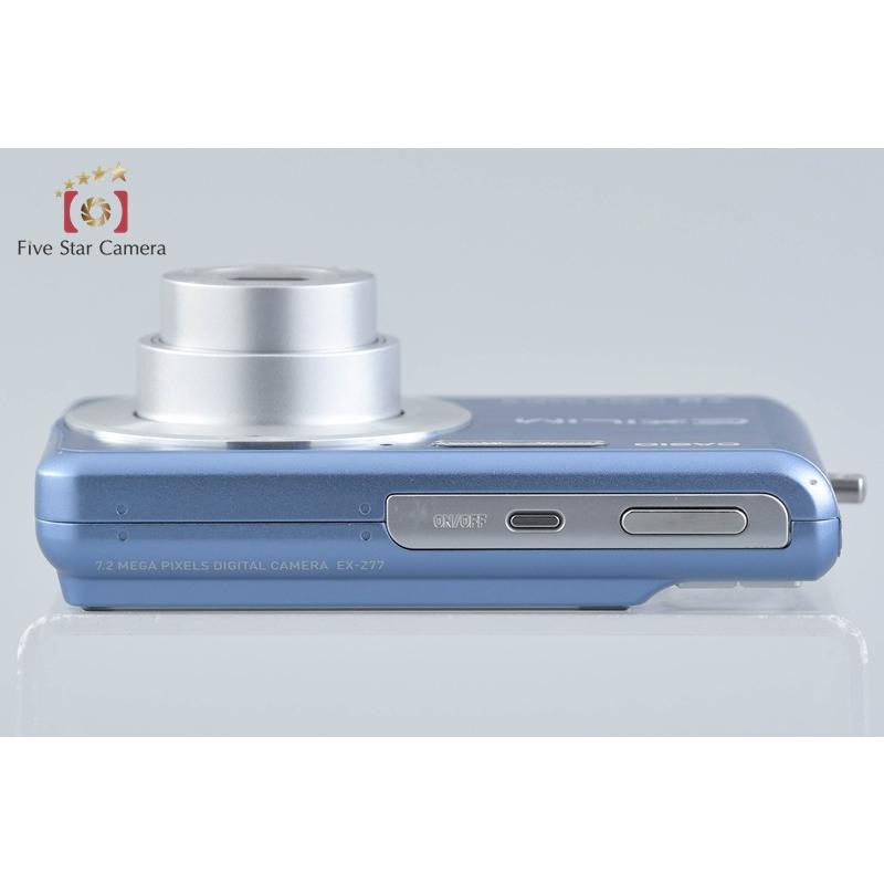 CASIO EXILIM コンパクトデジタルカメラ中古品 CASIO（カシオ） 【中古】Casio EXILIM EX-Z77 ブルー コンパクト