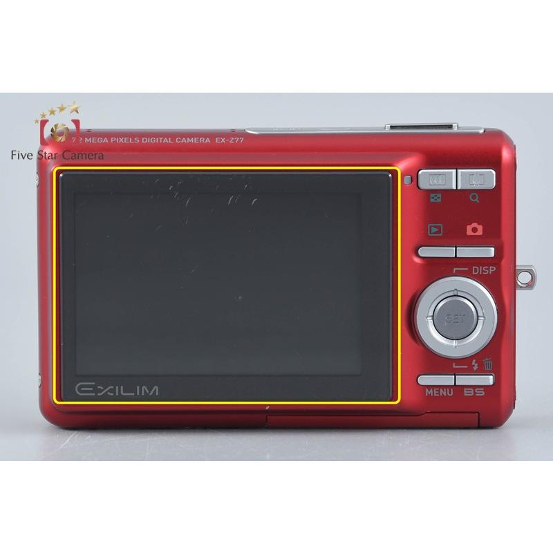 CASIO（カシオ） 【中古】Casio EXILIM EX-Z77 レッド コンパクト