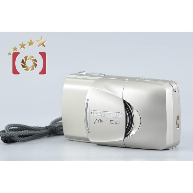 【未使用品】OLYMPUS μ[mju]-III 120 フィルムカメラ オリンパス（OLYMPUS） 【中古】OLYMPUS μ[mju:]-III 120 ミュー