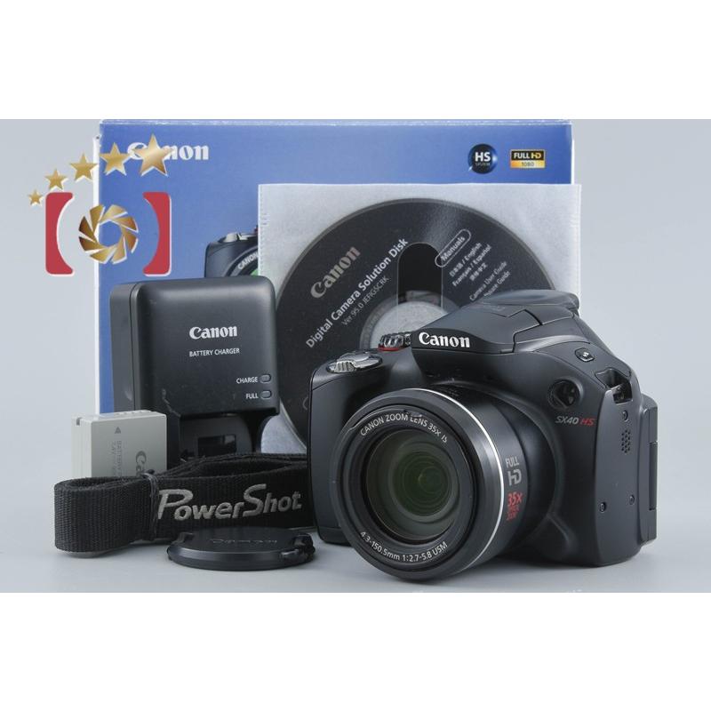 キヤノン（Canon） 【中古】Canon PowerShot SX40 HS ブラック