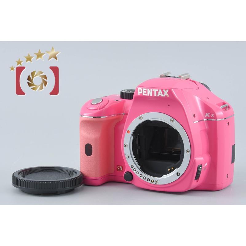 PENTAX K-x ホワイト シャッター約7500回 ※撮影時に汚れ写りあり ペンタックス 【中古】PENTAX K-x ピンク デジタル一眼レフカメラ