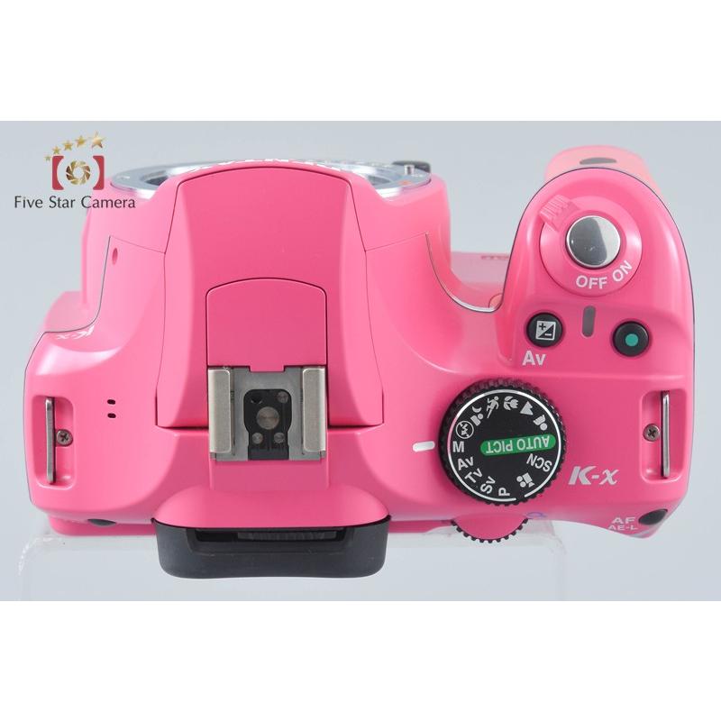 PENTAX K-x ピンク デジタル一眼レフ 本体 ズームレンズ　オマケ付き ペンタックス 【中古】PENTAX K-x ピンク デジタル一眼レフカメラ