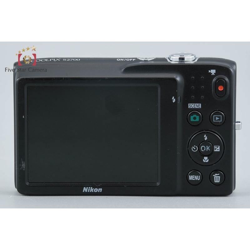 ニコン（Nikon） 【中古】Nikon COOLPIX S2700 シルバー コンパクト