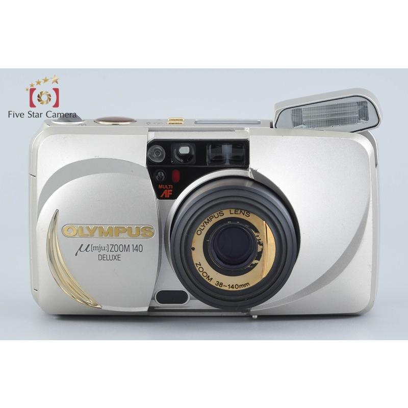 美品　OLYMPUS μ [mju:] ZOOM 140 オリンパス ミュー オリンパス（OLYMPUS） 【中古】OLYMPUS μ[mju:] ZOOM 140 DELUXE