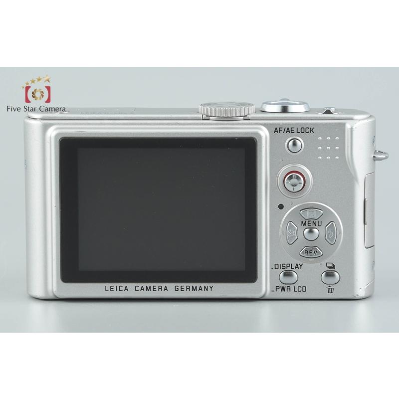 【美中古品】LEICA D-LUX2 シルバー ライカ 純正レザーケース付き ライカ（Leica） 【中古】Leica D-LUX 2 シルバー コンパクトデジタル