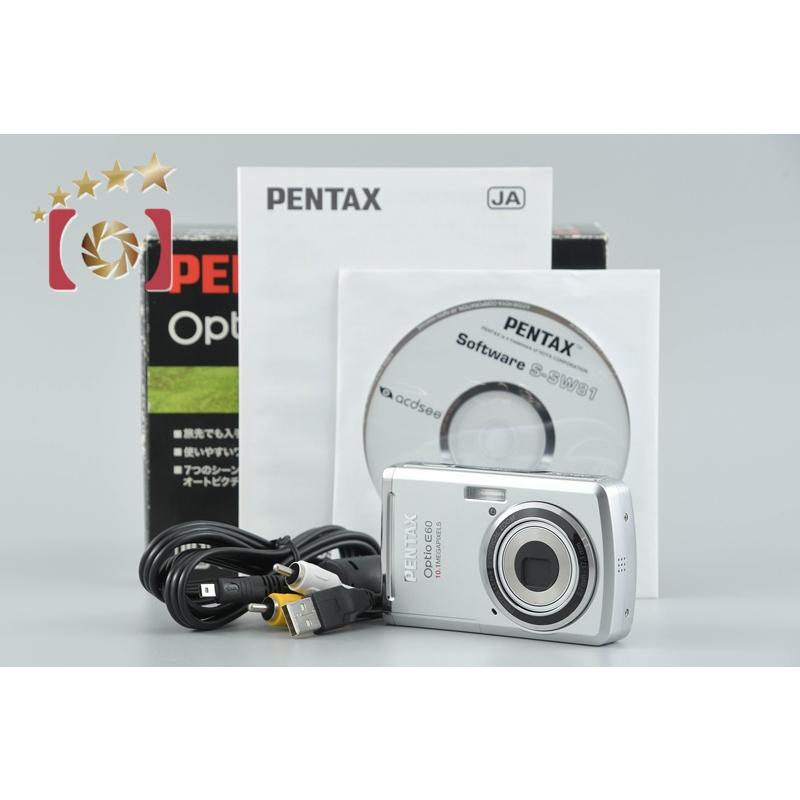 美品】ペンタックスPENTAX OPTIO E60 コンパクトデジタルカメラ
