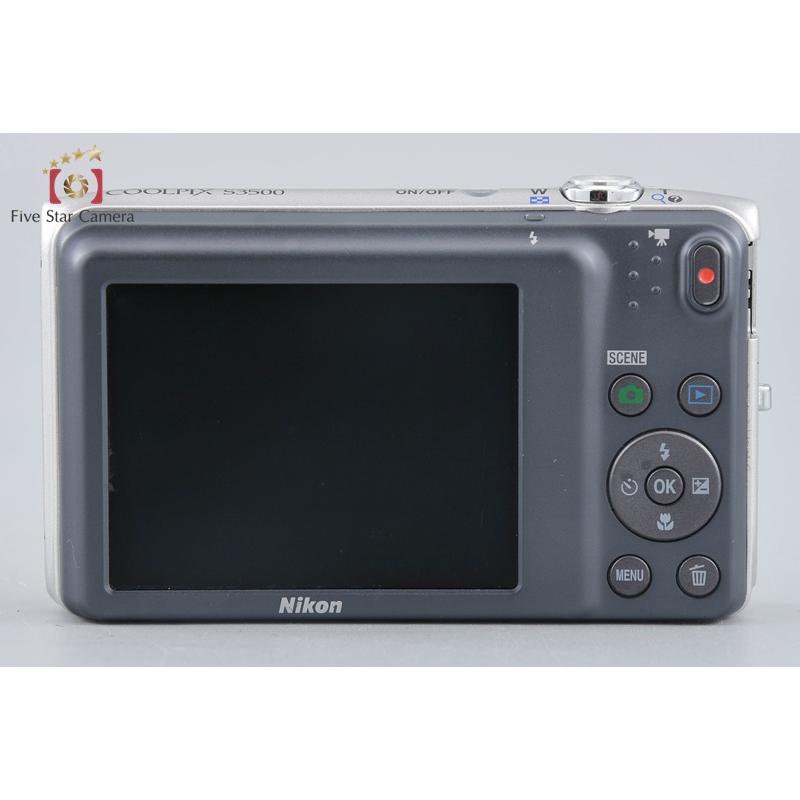 ニコン（Nikon） 【中古】Nikon COOLPIX S3500 クリスタルシルバー