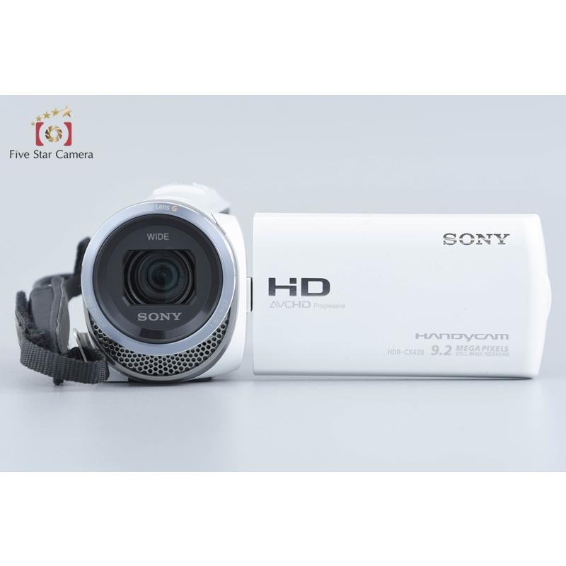 SONY（ソニー） 【中古】SONY ハンディカム HDR-CX420 ホワイト