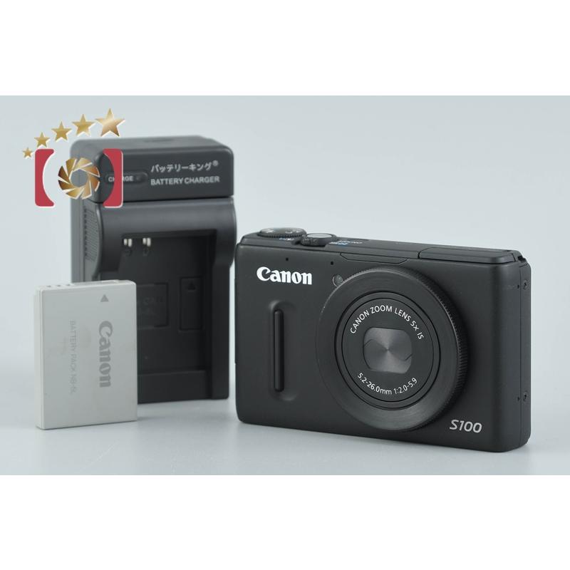 キヤノン（Canon） 【中古】Canon PowerShot S100 ブラック コンパクト