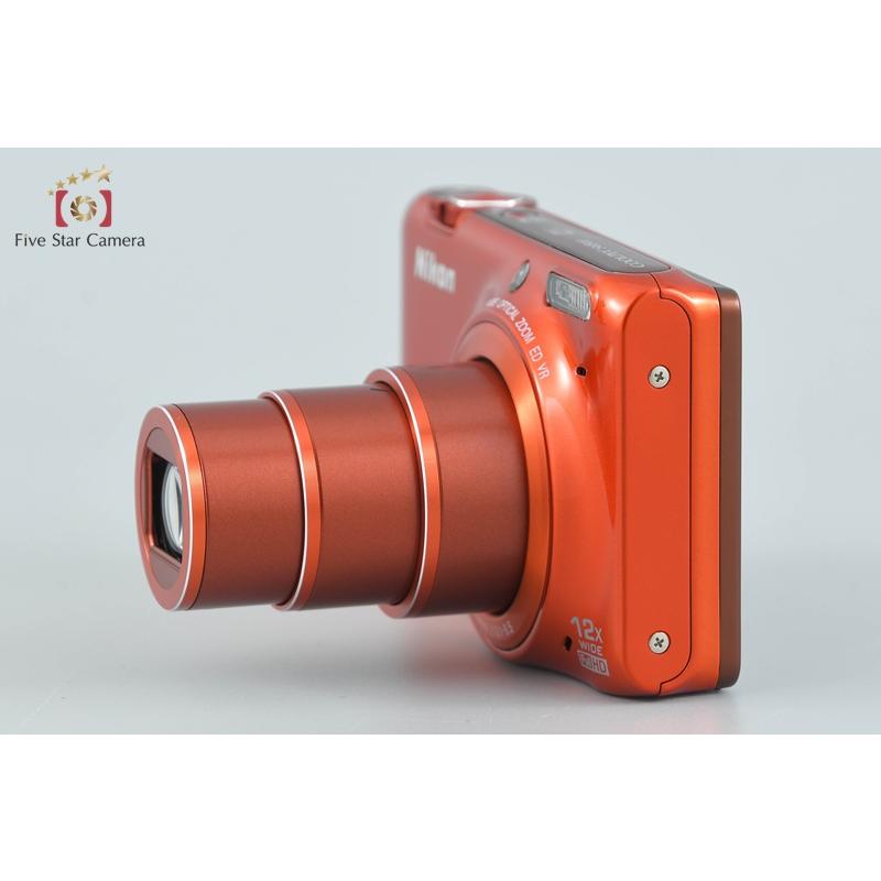 ニコン（Nikon） 【中古】Nikon COOLPIX S6500 マンダリンオレンジ
