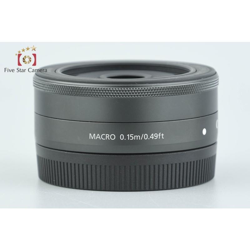 キヤノン（Canon） 【中古】Canon EF-M 22mm f/2 STM ブラック : 中古 