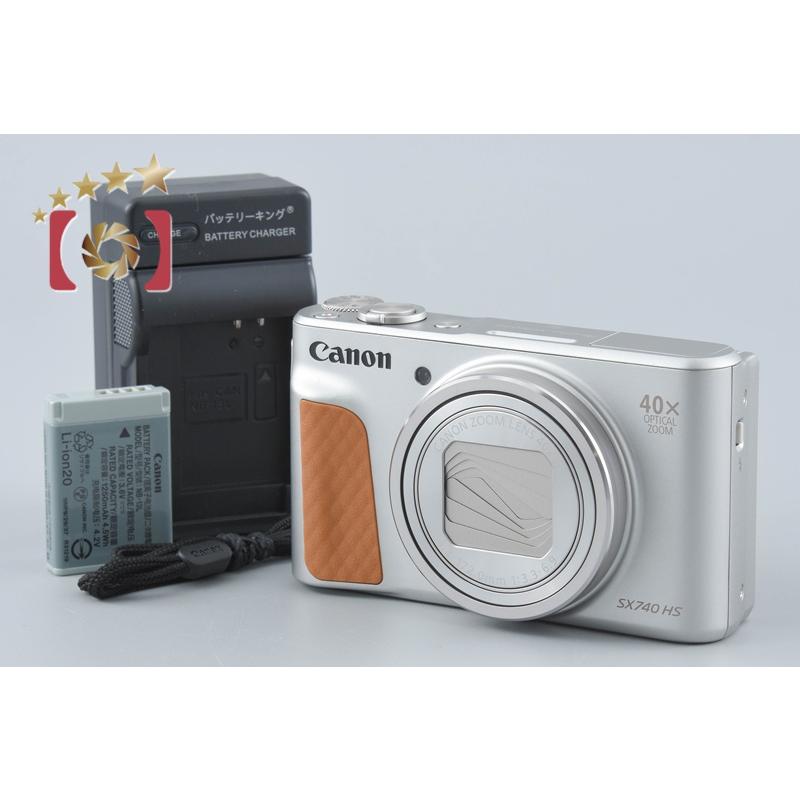 中古 Canon PowerShot SX740 HS デジタルカメラ シルバー キヤノン（Canon） 【中古】Canon PowerShot SX740 HS シルバー