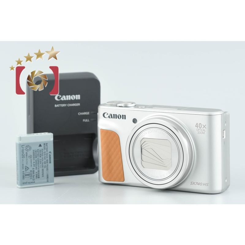 中古 Canon PowerShot SX740 HS デジタルカメラ シルバー キヤノン（Canon） 【中古】Canon PowerShot SX740 HS シルバー