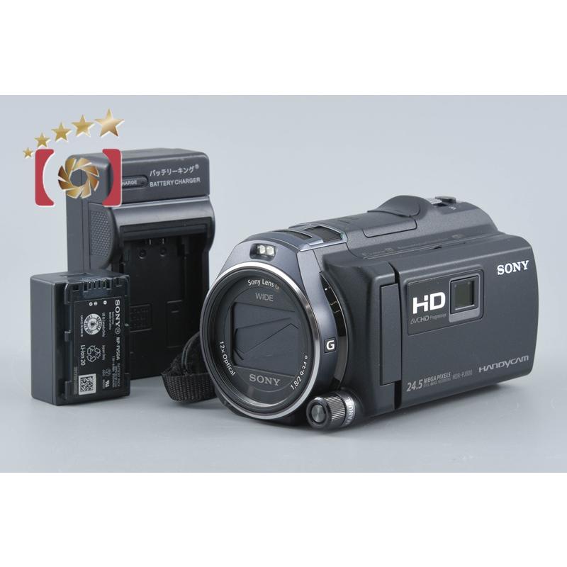 未使用品 SONY HDR-PJ800 デジタルHDビデオカメラレコーダー SONY（ソニー） 【中古】SONY ハンディカム HDR-PJ800 ブラック