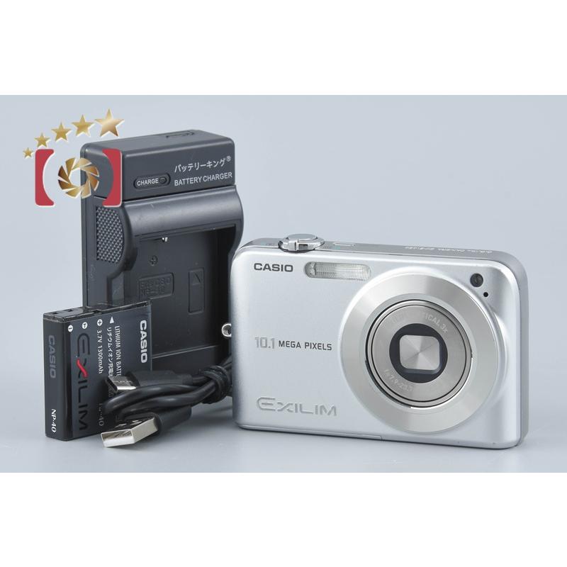 カ*】様 コンパクトデジタルカメラ 4台セット CASIO OLYMPUS Lu CASIO（カシオ） 【中古】Casio EXILIM ZOOM EX-Z1050 シルバー