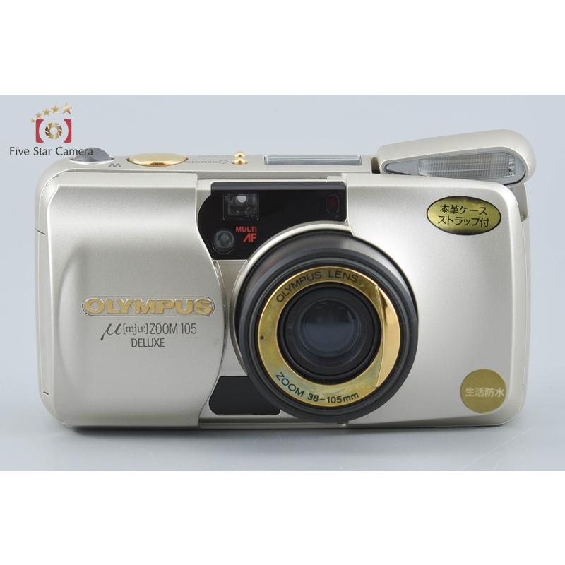 OLYMPUS オリンパス フィルムカメラ μZOOM105 DELUXE 格安 オリンパス（OLYMPUS） 【中古】OLYMPUS μ[mju:] ZOOM 105 DELUXE