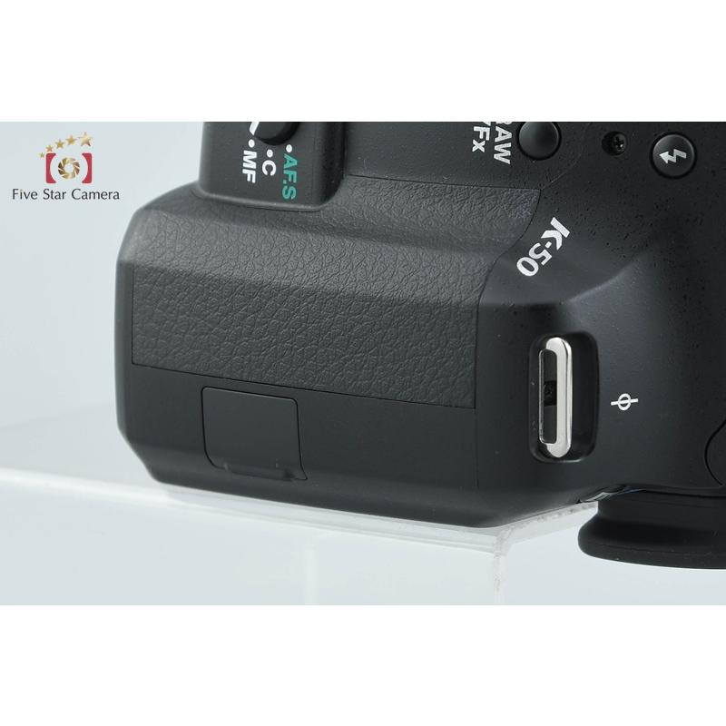 ペンタックス 【中古】PENTAX K-50 ブラック デジタル一眼レフカメラ