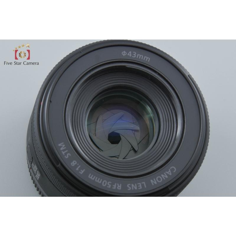 キヤノン Canon RF50mm F1.8 STM 中古 美品 キヤノン（Canon） 【中古】Canon RF 50mm f/1.8 STM : 中古カメラの