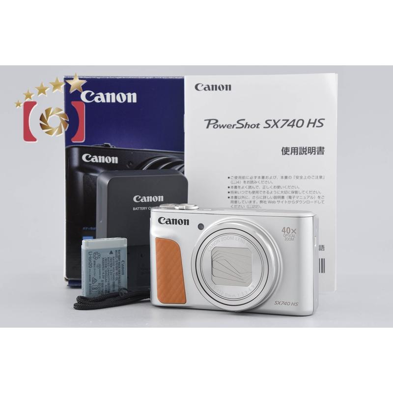 中古 Canon powershot sx740hs 元箱あり キヤノン（Canon） 【中古】Canon PowerShot SX740 HS シルバー