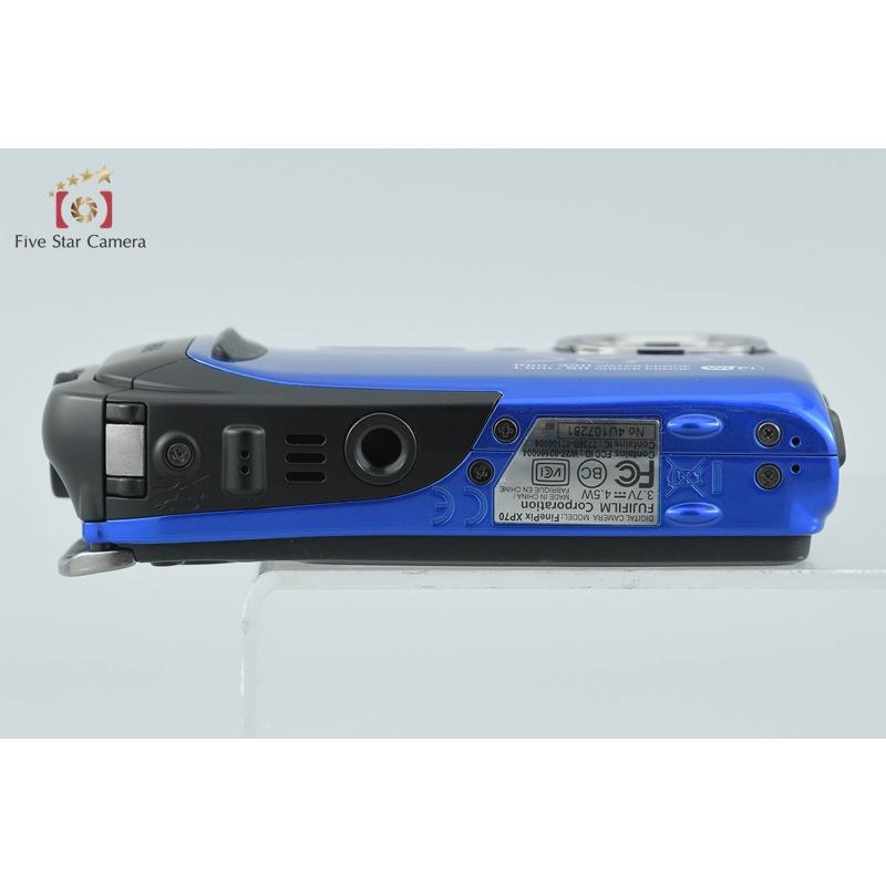 FUJIFILM FinePix XP70 ブルー FUJIFILM FinePix XP70 防水スマホ転送