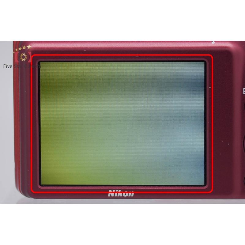 ニコン（Nikon） 【中古】Nikon COOLPIX S3400 レッド コンパクト