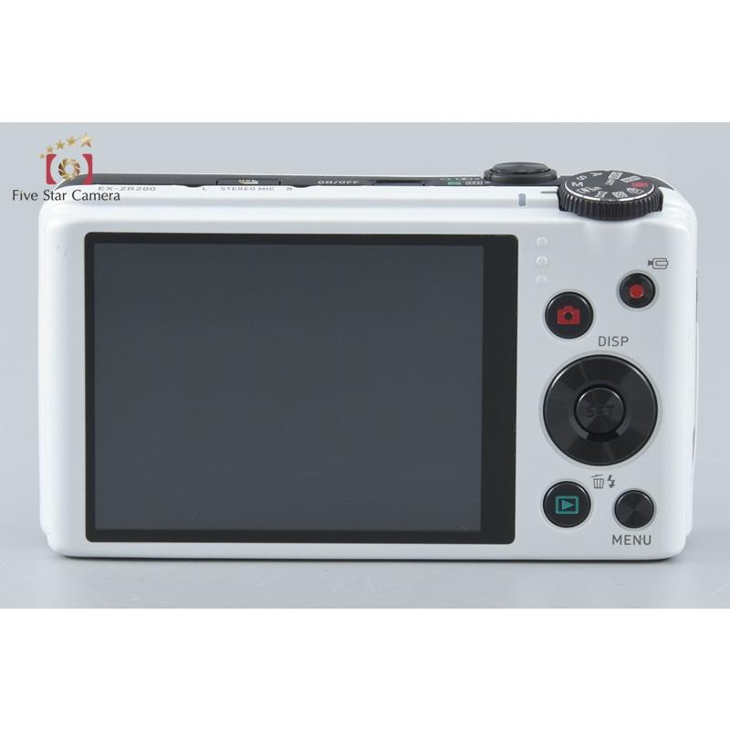 CASIO（カシオ） 【中古】Casio EXILIM EX-ZR200 ホワイト コンパクト