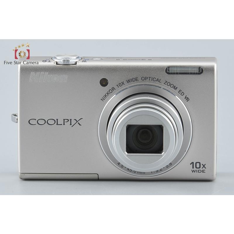 Nikon COOLPIX S6200 プラチナシルバーデジタルカメラ ニコン（Nikon） 【中古】Nikon COOLPIX S6200 プラチナシルバー