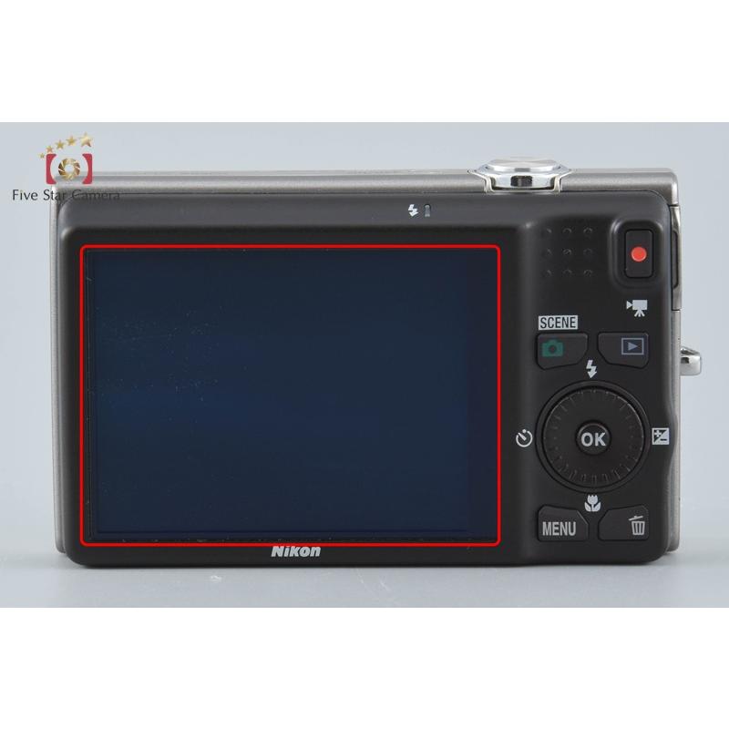 ニコン（Nikon） 【中古】Nikon COOLPIX S6200 プラチナシルバー