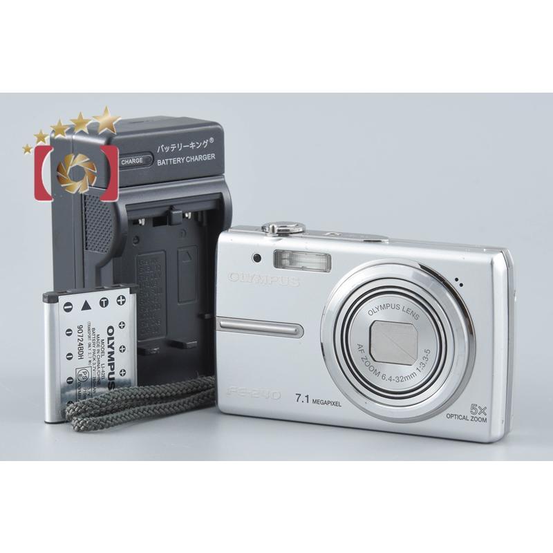 オリンパス（OLYMPUS） 【中古】OLYMPUS Camedia FE-240 シルバー