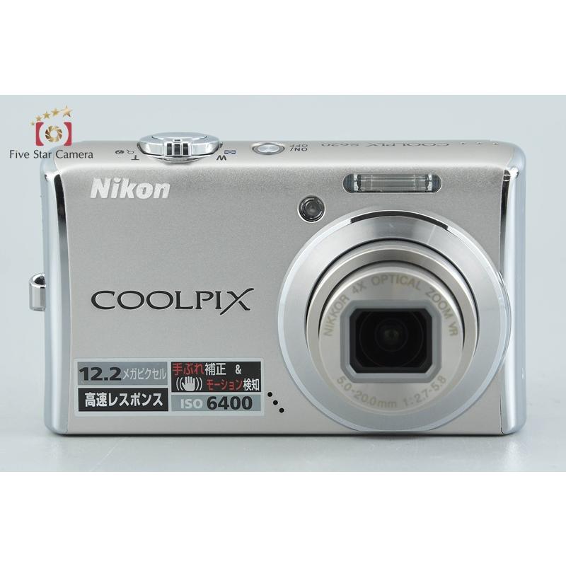 Nikon ニコンCOOLPIX S620 コンパクトデジタルカメラ　シルバー ニコン（Nikon） 【中古】Nikon COOLPIX S620 シルバー コンパクト
