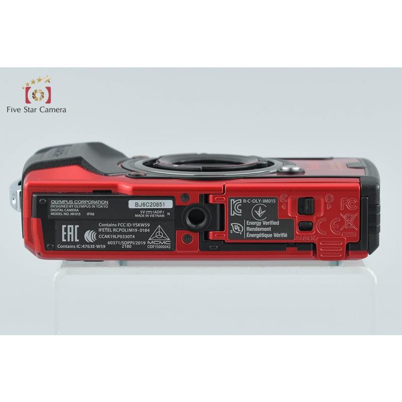 オリンパス（OLYMPUS） 【中古】OLYMPUS TOUGH TG-6 レッド コンパクト