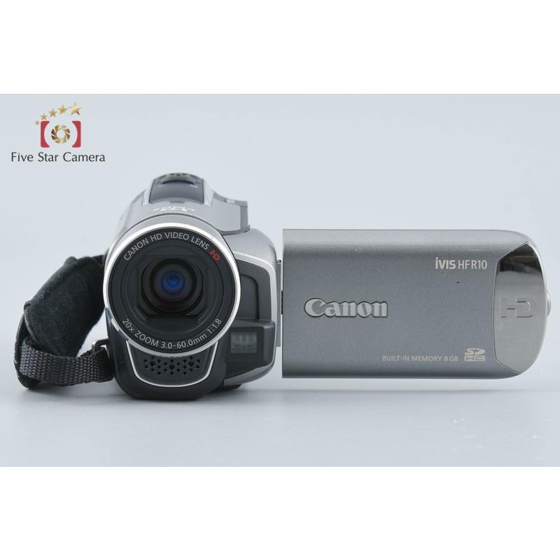 キヤノン（Canon） 【中古】Canon iVIS HF R10 シルバー ビデオカメラ
