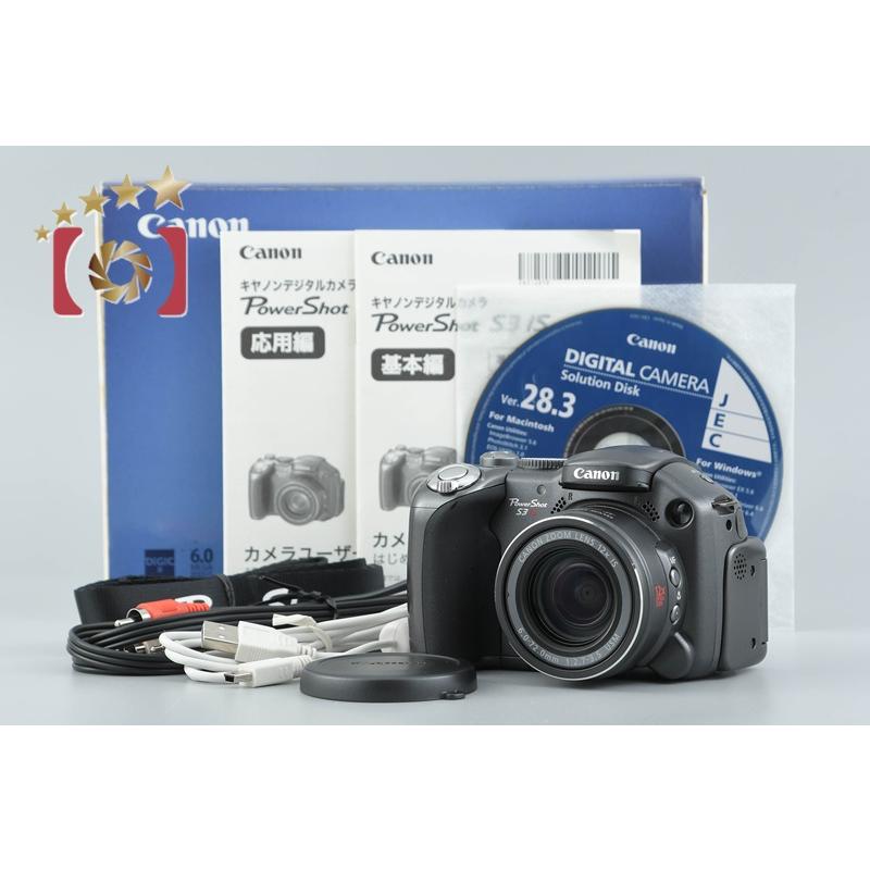 【箱付き・動作確認済】Canon PowerShot S3 IS デジカメ キヤノン（Canon） 【中古】Canon PowerShot S3 IS コンパクトデジタル