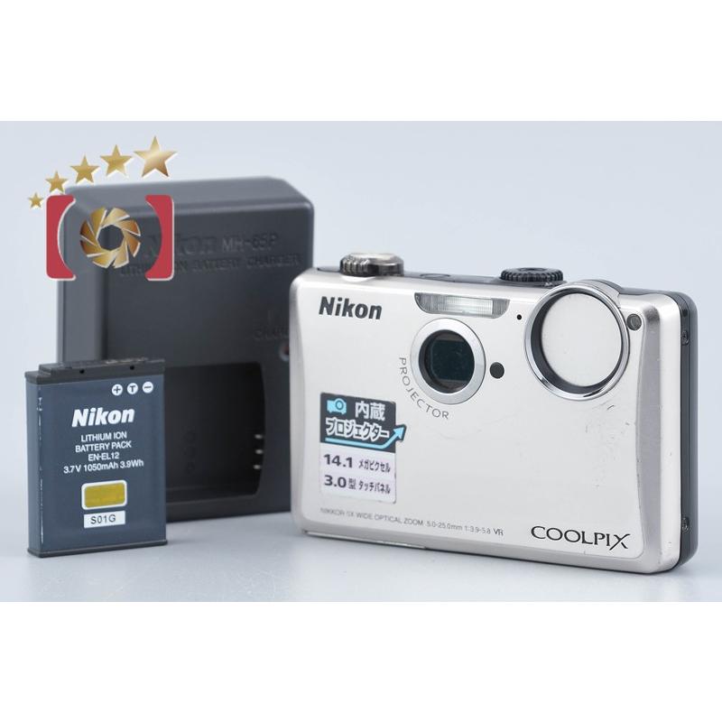 【中古】Nikon ニコン COOLPIX S1100 pj シルバー コンパクトデジタルカメラ | ニコン