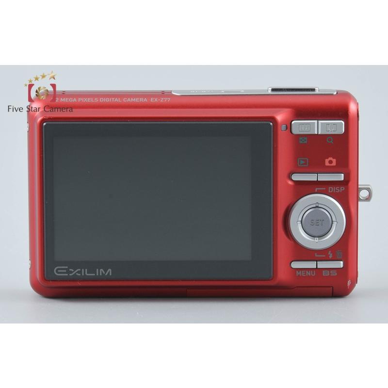 CASIO（カシオ） 【中古】Casio EXILIM EX-Z77 レッド コンパクト