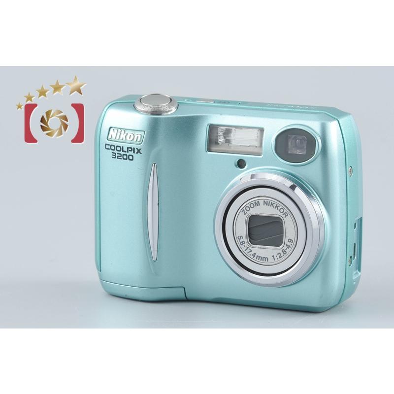 ニコン（Nikon） 【中古】Nikon COOLPIX E3200 ミントグリーン