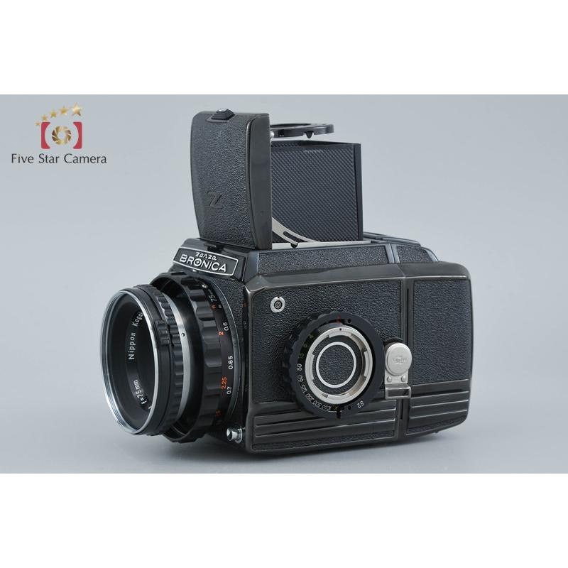 中古】ZENZA BRONICA ゼンザブロニカ S2 後期 ブラック + Nikon NIKKOR