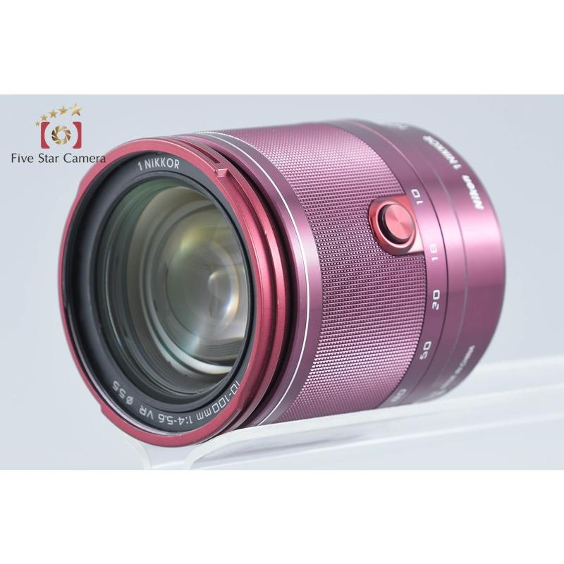 1 NIKKOR VR 10-100mm f4-5.6 レッド Nikon ニコン（Nikon） 【中古】Nikon 1 NIKKOR 10-100mm f/4-5.6 VR レッド