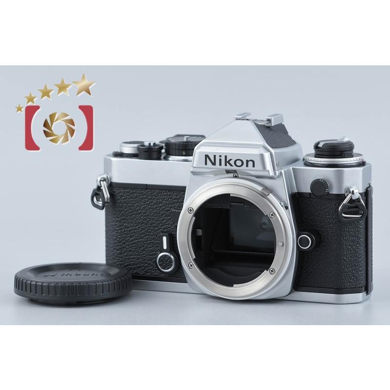 ニコン Nikon FEシルバー 中古品 ニコン（Nikon） 【中古】Nikon FE シルバー フィルム一眼レフカメラ