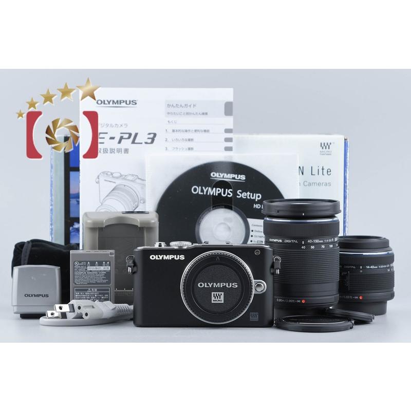 オリンパス（OLYMPUS） 【中古】OLYMPUS PEN Lite E-PL3 ダブルズーム