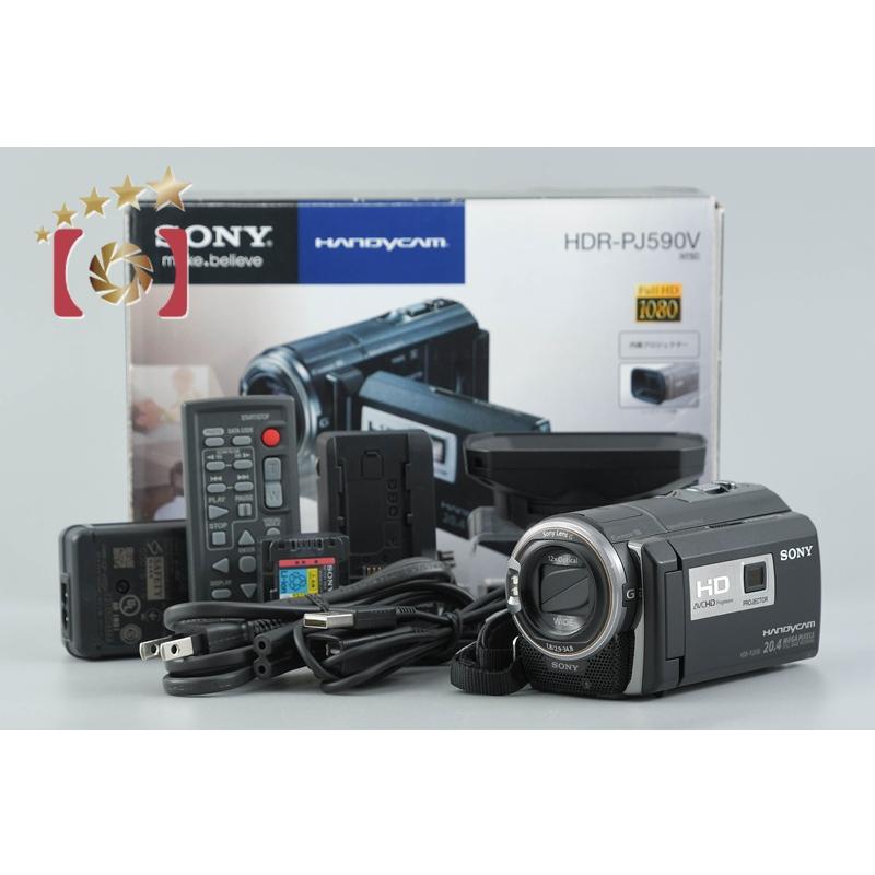 中古美品Sony HDR-PJ590V ビデオカメラ SONY（ソニー） 【中古】SONY HANDYCAM HDR-PJ590V デジタルビデオ