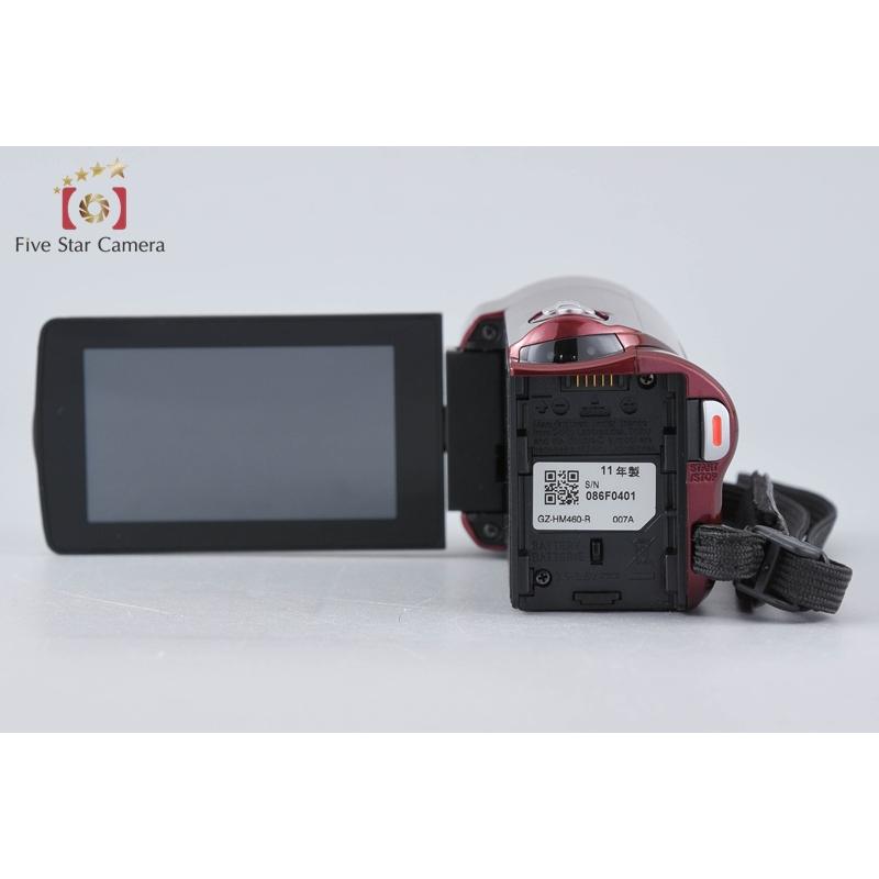 中古】JVC ケンウッド Everio GZ-HM460 レッド デジタルビデオカメラ