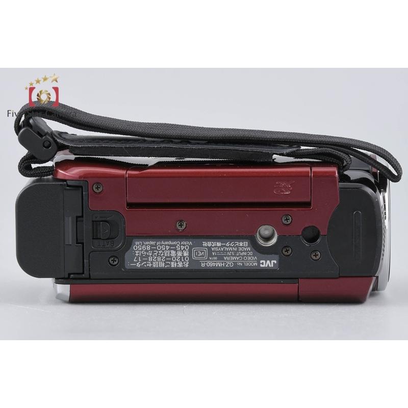 中古】JVC ケンウッド Everio GZ-HM460 レッド デジタルビデオカメラ