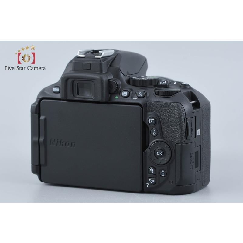 ニコン　D5600 デジタル一眼レフカメラ ダブルズームキットシャッター枚少なめ ニコン（Nikon） 【中古】Nikon D5600 ダブルズームキット シャッター