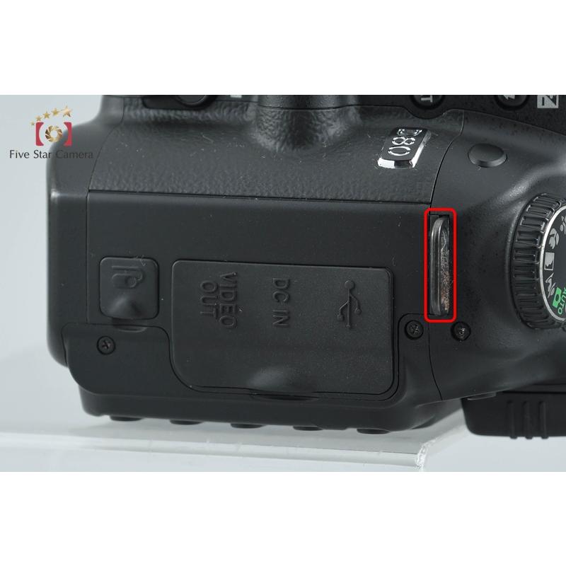 ニコン（Nikon） 【中古】Nikon D80 デジタル一眼レフカメラ