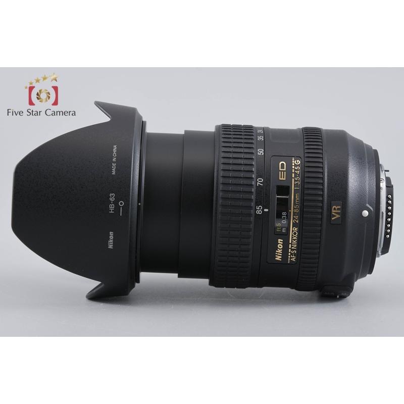 【中古】Nikon ニコン AF-S NIKKOR 24-85mm f/3.5-4.5 G ED VR | ニコン | 06