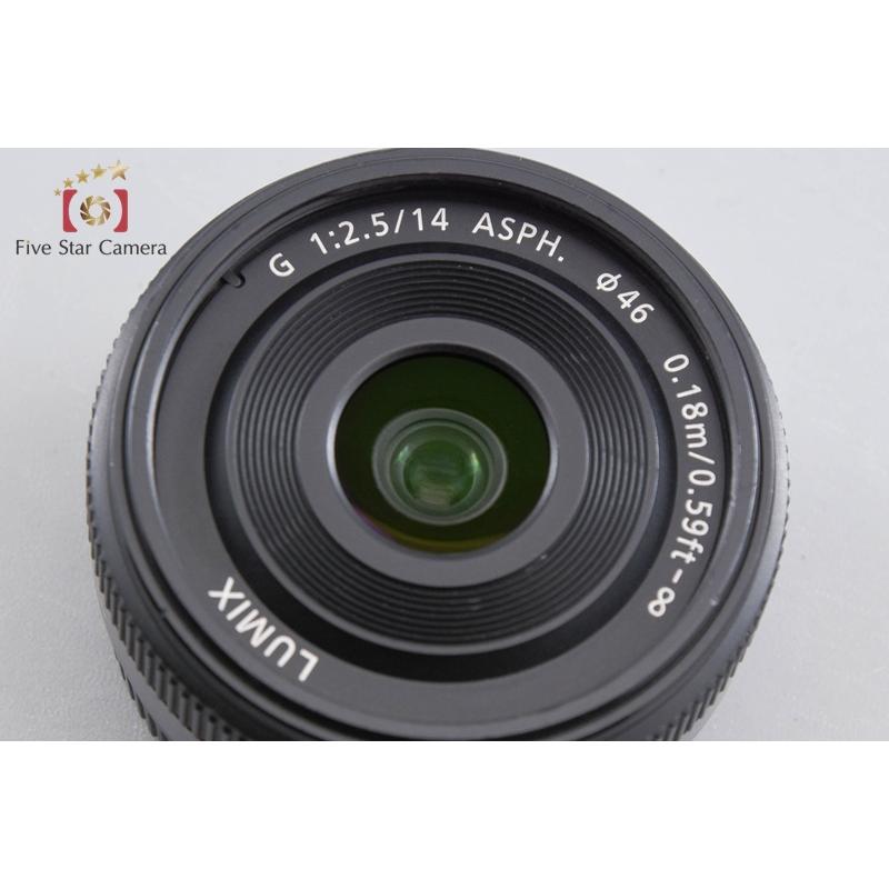 【中古】Panasonic パナソニック LUMIX G 14mm f/2.5 ASPH. H-H014 | Panasonic | 01