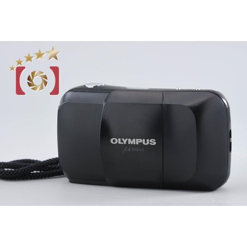 オリンパス（OLYMPUS） 【中古】OLYMPUS μ[mju:] ブラック コンパクト